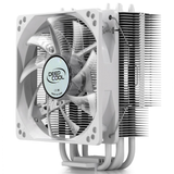 DEEPCOOL GAMMAXX 400WH CPU Air Cooler with 4 Heatpipes, 120Mm PWM Fan and White LED for Intel/Amd CPU, AM4 Compatible