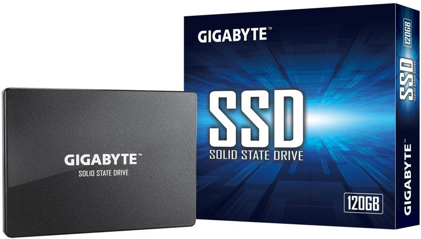 Gigabyte GIGABYTE SSD 120GB NAND Flash SATA III 2.5" Internal SSD - GP-GSTFS31120GNTD 2.5 Inches GP-GSTFS31120GNTD