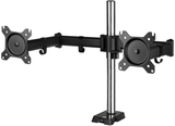 ARCTIC Z2 Basic - Desk Mount Dual Monitor Arm for up to 32"/25" Ultrawide, up to 15 Kg (33 Lbs), 360° Rotation, Easy Monitor Adjustment - Black