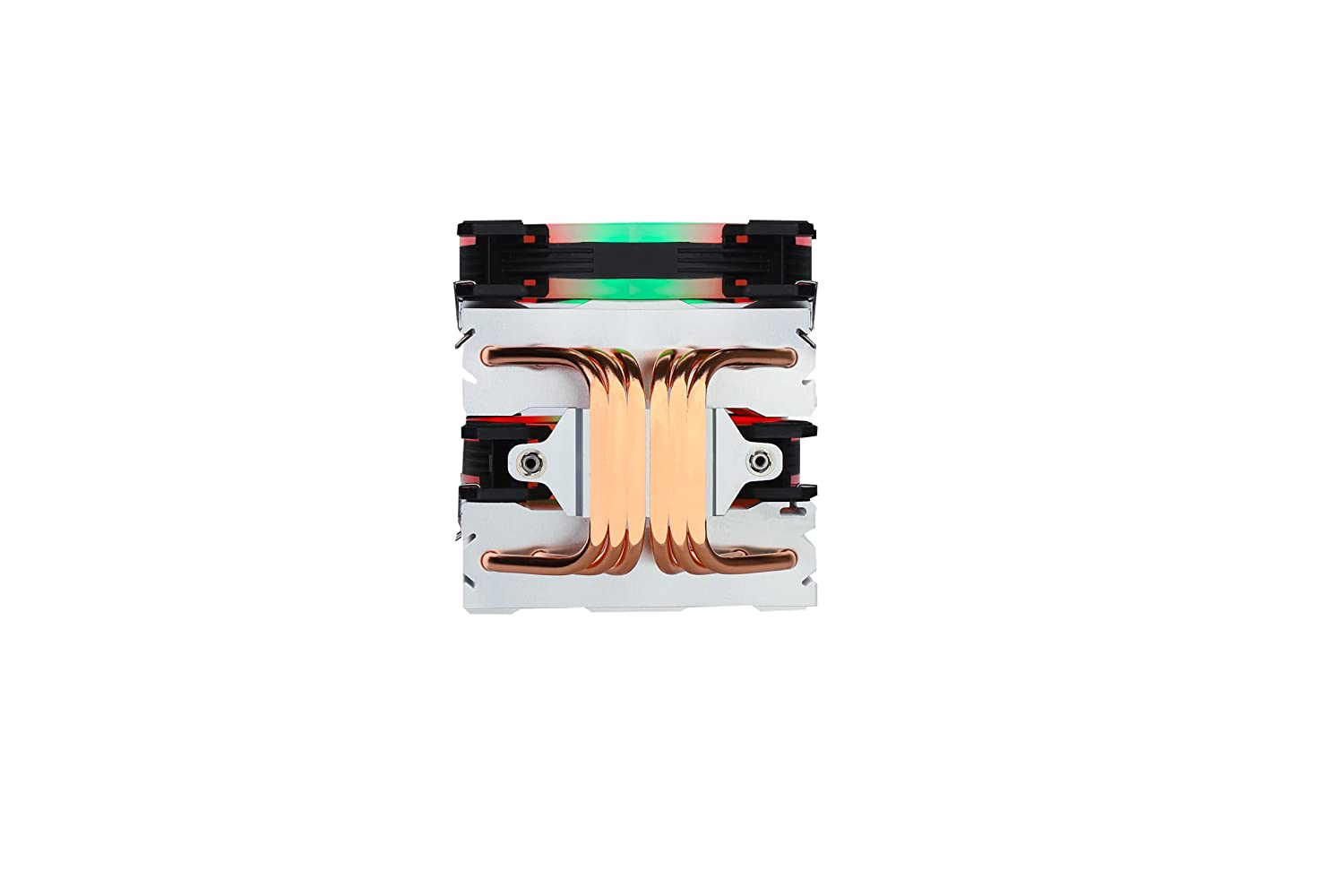Gelid Solutions Glacier RGB-CPU Cooler-2X120Mm PWM ARGB Fans-Tdp over 220W-Double Ball Bearing-Rpm 1600-Color Silver