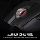 Thermaltake Argent M5 Wireless 16.8M RGB Color Gaming Mouse, 6 Customizable Dynamic Lighting Effects, Pixart PMW-3335 Optical Sensor, DPI Adjustments up to 16,000. GMO-TMF-HYOOBK-01