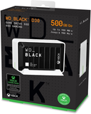 WD_BLACK 500GB D30 Game Drive SSD for Xbox - Portable External Solid State Drive, Compatible with Xbox and PC, up to 900Mb/S - WDBAMF5000ABW-WESN