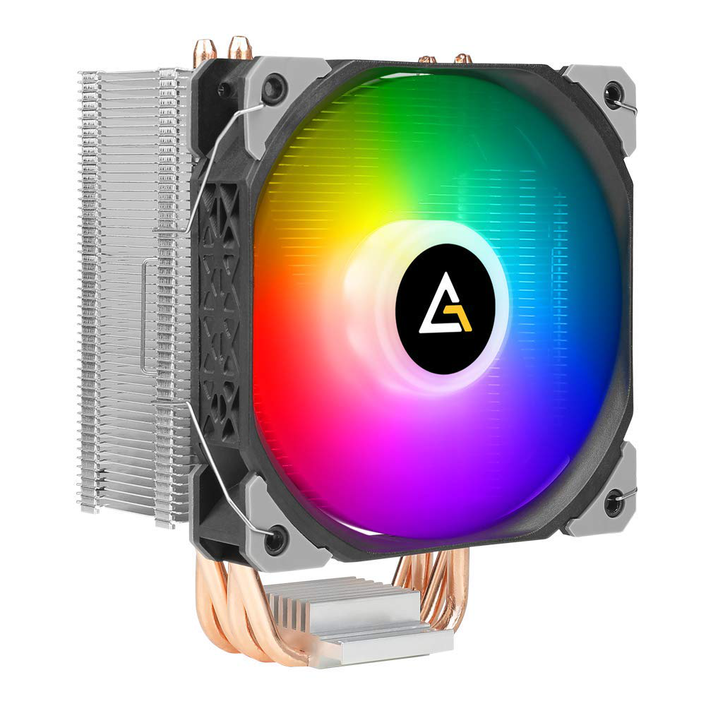 Antec A50-SP ARGB CPU Cooler, RGB Fans, AM4 CPU Cooler 4 Heatpipes CPU Air Cooler 120Mm PWM Fan Air Cooling for Intel/Amd