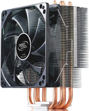 DEEPCOOL GAMMAXX400 CPU Air Cooler with 4 Heatpipes, 120Mm PWM Fan and Blue LED for Intel/Amd Cpus (AM4 Compatible)