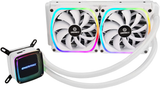Enermax Aquafusion 360 Addressable RGB AIO CPU Liquid Cooler - 360Mm Radiator, Triple 120Mm ARGB PWM Fan - Support Intel & AMD Ryzen - 5 Year Warranty
