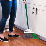 Libman Large Precision Angle Broom – Good for Indoor and Outdoor Use. Permanent 2-Piece Handle, Clicks Together for Sturdy Hold. Reduces Shipping Waste with Smaller Box.