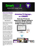SmartSign2go Lite Digital Signage UltraHD 4k Media Player with Easy-to-Use Cloud-Based Software (Includes 2-Week Free Software Trial)