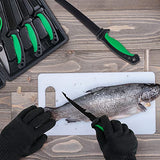 Pak 11-Pc Fillet Knife Fishing, Fish Fillet Knife, Fish Cleaning Kit, Fish Fillet Knife Set, Filet Fishing Kit, Fishing Knife, Filet Knife, Knife Set, Fishing Scissor, Fishing Equipment, BBQ Knives