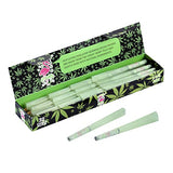 HORNET Pre-Rolled Green Cones, 32 PCS Cones of 1 1/4 Size, Tubes Rolling Papers with Tips (78mm)