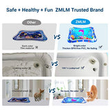 ZMLM Baby Tummy-Time Water Mat: Infant Christmas Toy Gift Activity Play Mat Inflatable Sensory Playmat Babies Belly Time Pat Indoor Small Pad for 3 6 9 Month Newborn Boy Girl Toddler Fun Game