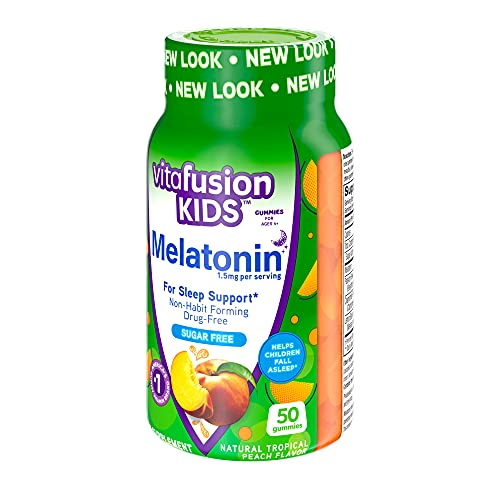 Vitafusion Kids Melatonin Gummy Vitamins, 50ct