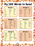 100 Words Kids Need to Read by 1st Grade: Sight Word Practice to Build Strong Readers