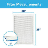 Filtrete 20x25x1, AC Furnace Air Filter, MPR 1900, Healthy Living Ultimate Allergen, 6-Pack (exact dimensions 19.69 x 24.69 x 0.78)