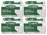 Curad Alcohol Prep Pads , Thick Alcohol Swabs (Pack of 400)
