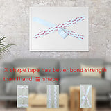 3M 4910 VHB Double Sided Heavy Duty Mounting Tape 0.5" x 20ft Strong Adhesive Waterproof Foam Tape Transparent 1mm Thickness for Car Decor,Home Decor and Office Decor(4910A)