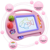 BABLOCVID Toddler Toys,Toys for 1-2 Year Old Girls,Magnetic Drawing Board,Magna Erasable Doodle Board for Kids,Toddler Baby Toys 18 Months to 3 Girls Boys