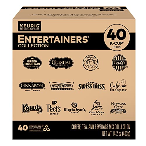 Keurig Entertainers' Collection Variety Pack, Keurig Single-Serve K-Cup Pods, 40 Count