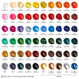 Arteza Acrylic Paint, Set of 60 Colors, 0.74 oz/22 ml Tubes, Art Paint includes 5 Metallic Colors, Rich Pigments, Non-Fading, Non-Toxic Paints for Artist & Hobby Painters, Art Supplies for Painting