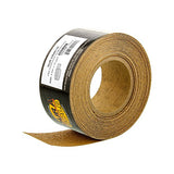 Dura-Gold Premium 40 Grit Gold PSA Longboard Sandpaper 10 Yard Long Continuous Roll, 2-3/4