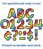 Carson Dellosa Celebrate Learning Rainbow Stripe Combo Pack EZ Letters (130082)