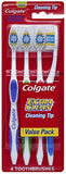 Colgate Extra Clean Full Head Toothbrush, Medium - 4 Count (Pack of 3)