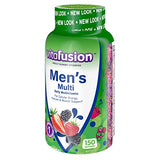 vitafusion Gummy Vitamins for Men, Berry Flavored Daily Multivitamins for Men, 150 count