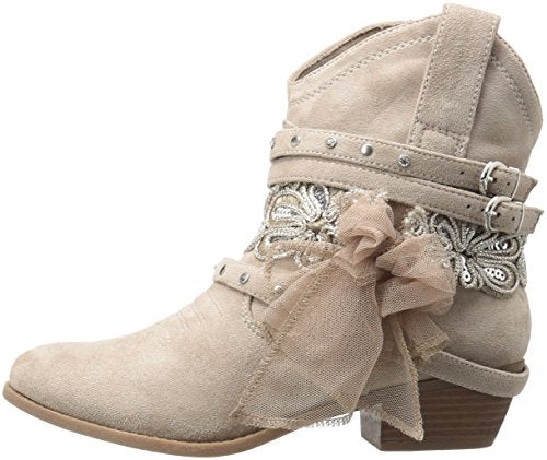 Not Rated Women's Midas Western Boot, Cream, 10 M US