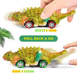 Dinosaur Toys for Kids 3-12 Year Old: faentwc 2 in 1 Dinosaurs Painting Kits and Pull Back Cars for Boys 5-7 Arts and Crafts Set for Girls Educational DIY Gifts for Age 4 5 6 7 8 9 10 11 12 Kid