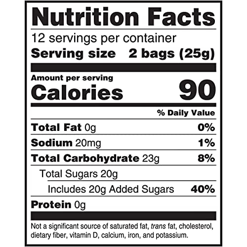 SOUR PATCH KIDS Original Soft & Chewy Candy, 10.5 oz bag - 24 snack packs