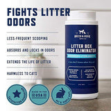 Rocco & Roxie Litter Box Odor Eliminator – Best Natural Urine Deodorizer for Cat Litter Boxes – You Won’t Need to Change The Cat Litter as Often – Fresh Scent – Safe for Kitty (12 oz Bottle)