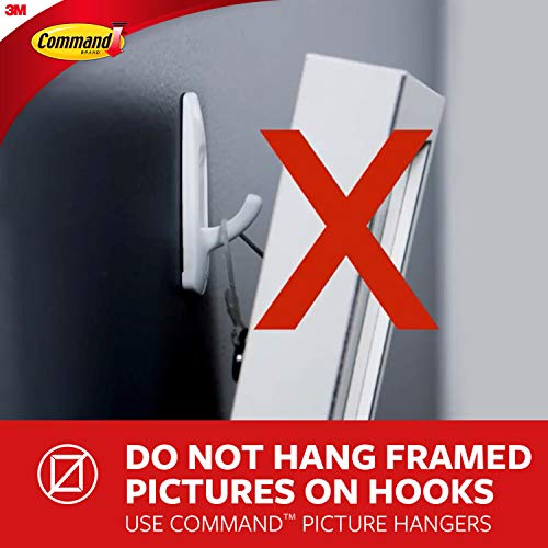 Command Clear Variety Kit, Various Sized Hooks, Wire Hooks, and Picture Hanging Strips to Hang Up to 19 Items, Organize Damage-Free