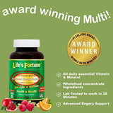 Whole Food Multivitamin for Women & Men - with All Daily Essential Vitamins, Minerals, Antioxidants, Amino Acids & Enzymes - Advanced Energy & Immune Support - Vegan - Non GMO - 180 Tablets