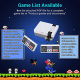 Classic Game System Retro Mini Games Console with Built in 620 Old School Video Games, All in One Game System Classic Edition, Preloaded Entertainment System, AV Output, Plug and Play