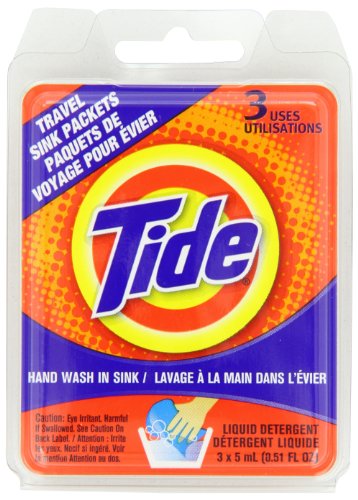 Tide Travel Sink Packets, 3-Count