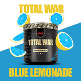 Redcon1 Total War - Pre Workout, 30 Servings, (Blue Lemonade) Boost Energy, Increase Endurance and Focus, Beta-Alanine, 350mg Caffeine, Citrulline Malate, Nitric Oxide Booster - Keto Friendly