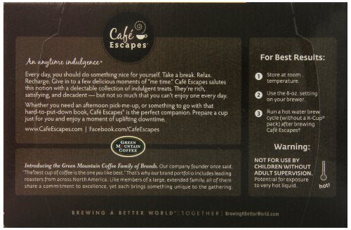 Green Mountain Chai Latte, 12-Count K-Cups