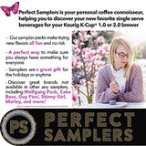 Perfect Samplers Tea Pods, Cider, Hot Chocolate, Cappuccino & Coffee Pods Variety Pack, Single Serve Coffee & K Pod Variety Pack for Keurig K Cups Brewers, Coffee Gift Set, 20 Count