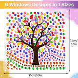 Arts and Crafts for Kids Ages 8-12 & 6-8,RTHPY Window Suncatcher Diamond Painting Kits by Numbers for Girl Ages 7 9 11 Year Old Gem Art for Kids Ages 9-12 Birthday Gift Idea for Teens (Nature)